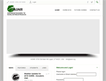 Tablet Screenshot of iasnr.org